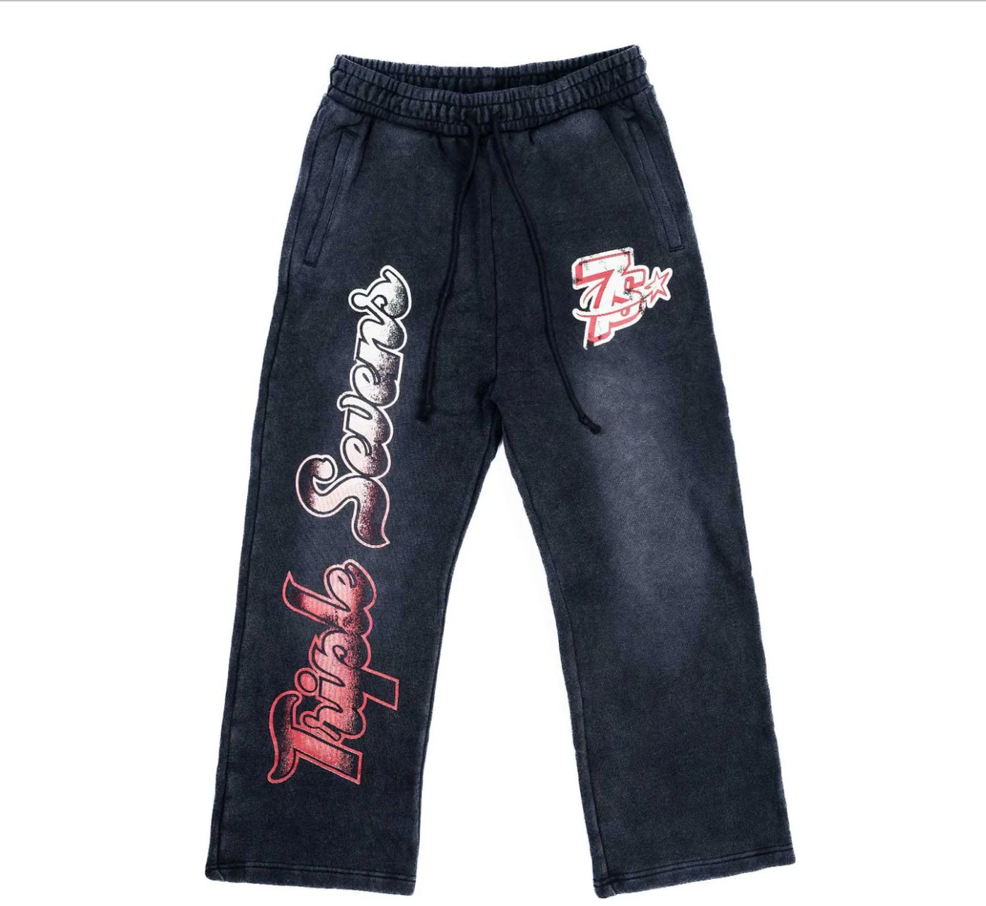 Triple 7 All Star Football Sweatpants (Black)