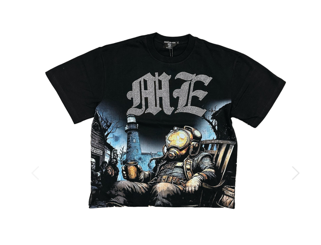 Mixed Emotions Astronaut Rhinestone Tee