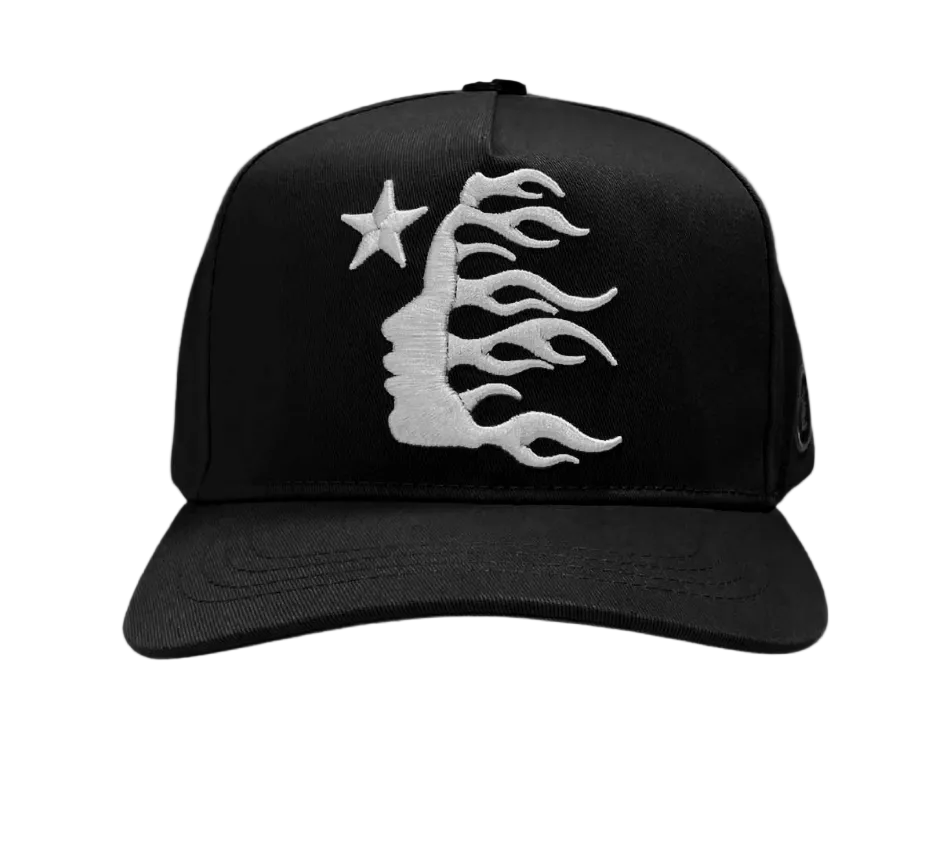 Hellstar OG Logo Snapback Hat Black