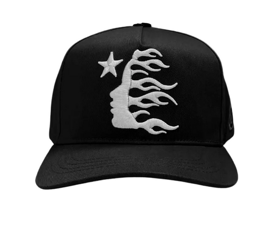 Hellstar OG Logo Snapback Hat Black