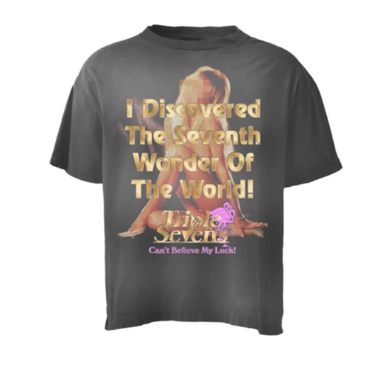 Triple Sevens Seventh Wonder Tee Faded Black
