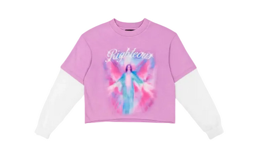 Righteous Risen Pink Thermal L/S Tee