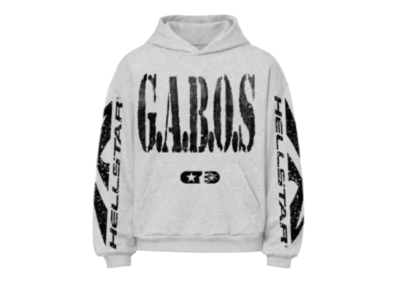 Hellstar G.A.B.O.S. Hoodie Grey