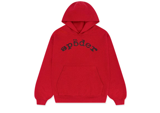 Sp5der VVS Webstone Hoodie Red