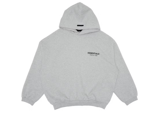 Fear of God Essentials Fleece Hoodie Light Heather Gray