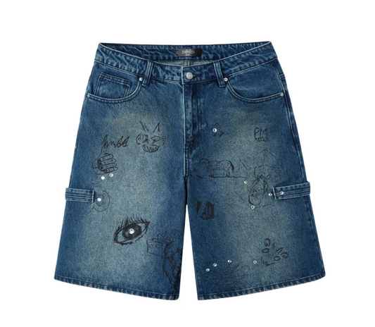 HMDD Graffiti Jorts