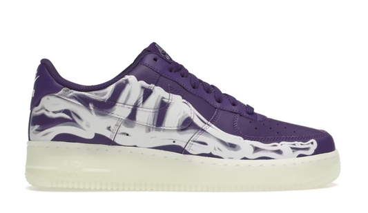 Nike Air Force 1 Low '07 QS Purple Skeleton Halloween (2021)