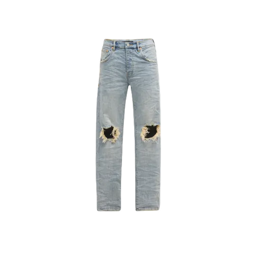 Pre-loved Purple Brand Light Indigo Blowout Slim Jeans