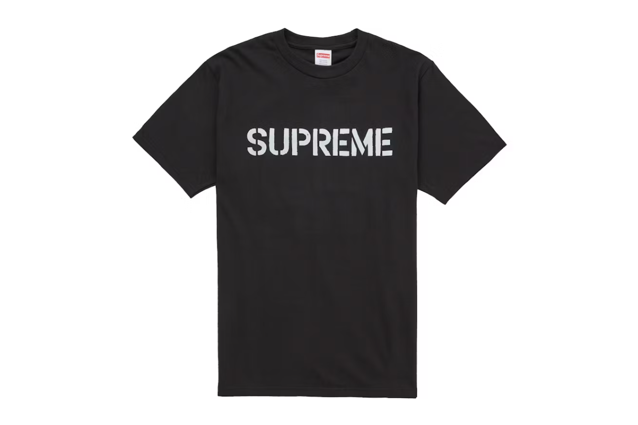 Supreme Hard Tee Black