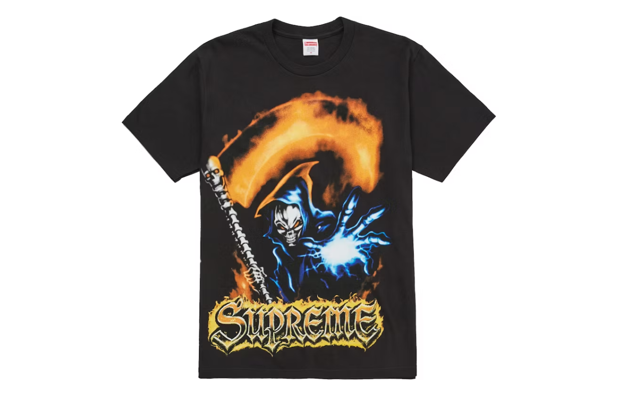 Supreme Grim Reaper Tee Black