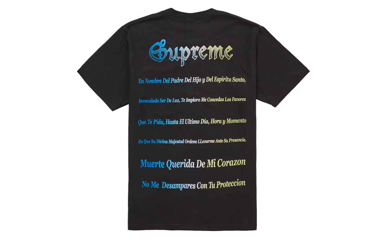 Supreme Grim Reaper Tee Black