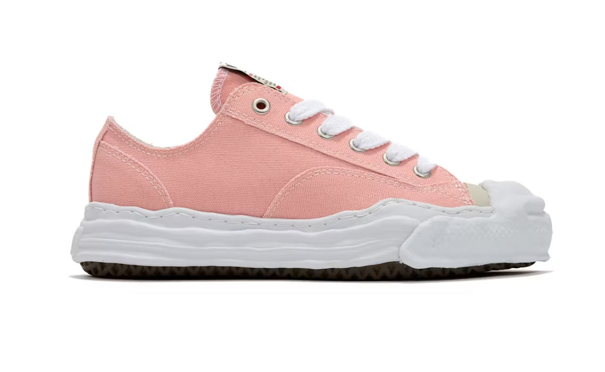 Maison Mihara Yasuhiro Hank OG Sole Canvas Low Pink