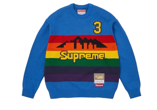 Supreme x Mitchell & Ness Teams Sweater Denver Nuggets
