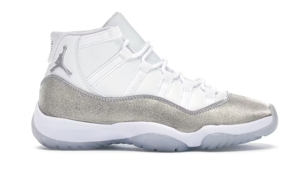 Jordan 11 Retro White Metallic Silver (Women's)