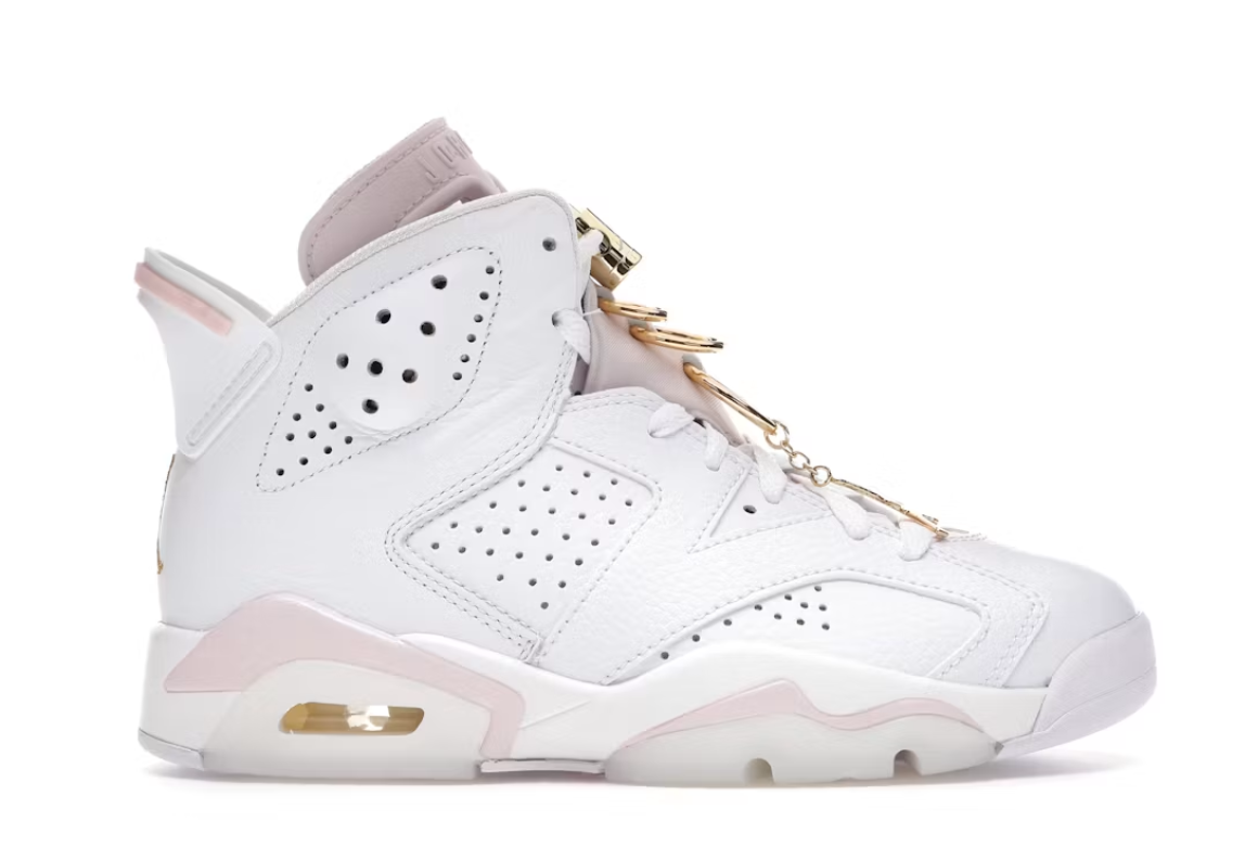 Jordan 6 Retro Gold Hoops (Women's)
