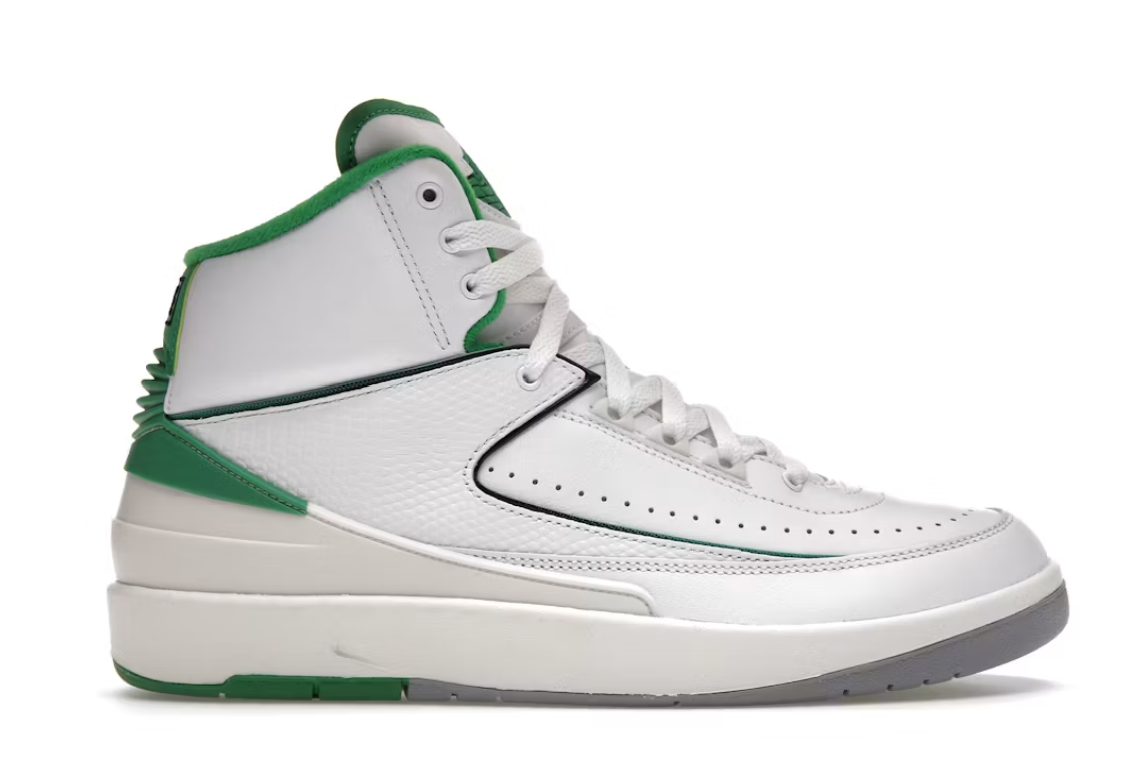 Preowned Jordan 2 Retro Lucky Green
