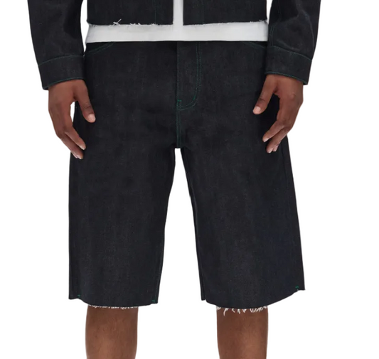 Purple Brand Raw Jean Jorts