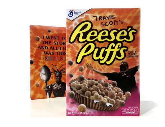 Travis Scott x Reese's Puffs Cereal (Not Fit For Human Consumption)