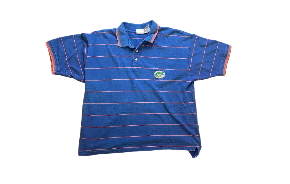 Vintage Gators Striped Polo