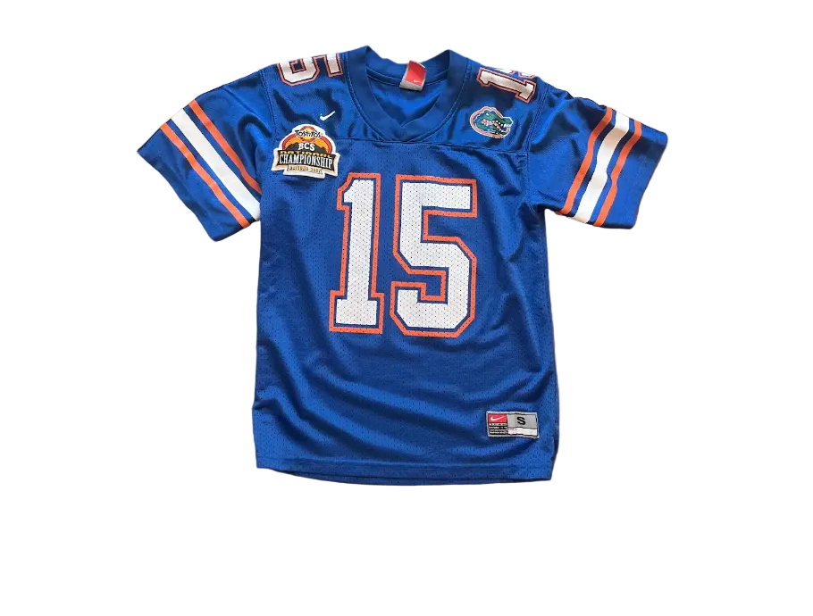 2007 UF Tebow BCS Jersey Blue